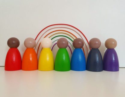 multicultural rainbow set